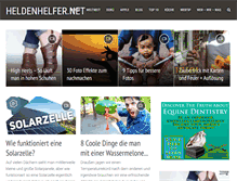 Tablet Screenshot of heldenhelfer.net